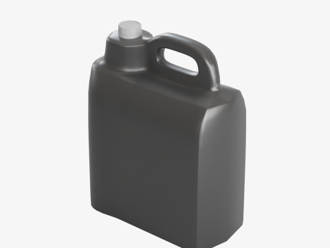 Plastic Canister 06 3D Model