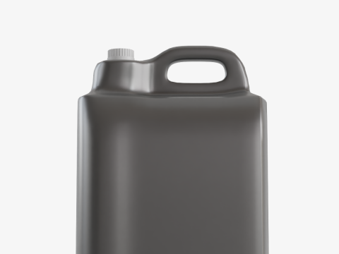 Plastic Canister 06 3D Model