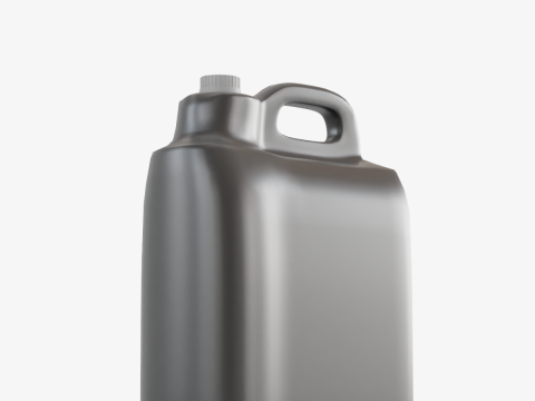 Plastic Canister 06 3D Model