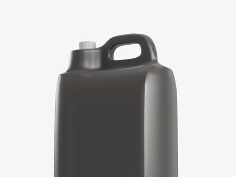 Plastic Canister 06 3D Model