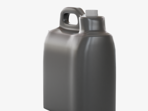 Plastic Canister 06 3D Model