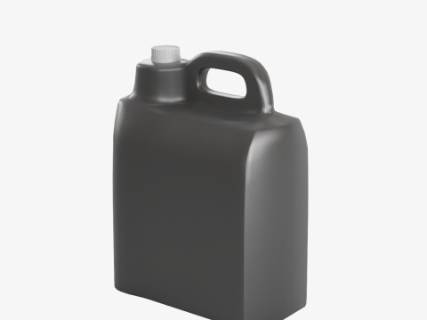 Plastic Canister 06 3D Model