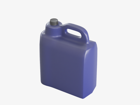 Plastic Canister 07 3Dモデル