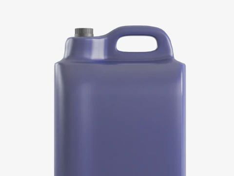 Plastic Canister 07 3D Model