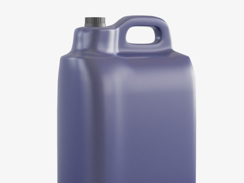 Plastic Canister 07 3D Model