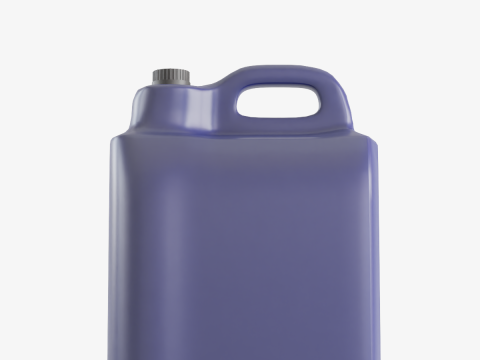 Plastic Canister 07 3D Model