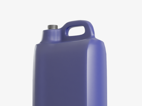 Plastic Canister 07 3D Model