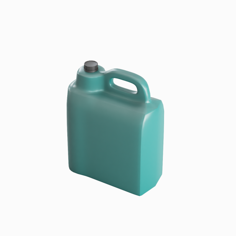 Plastic Canister 08 3D 모델 .c4d .max .obj .3ds .fbx .stl .blend 