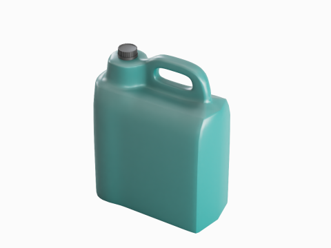 Plastic Canister 08 3Dモデル