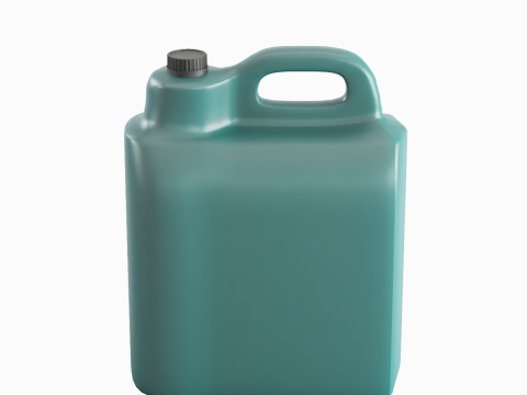 Plastic Canister 08 3D 모델