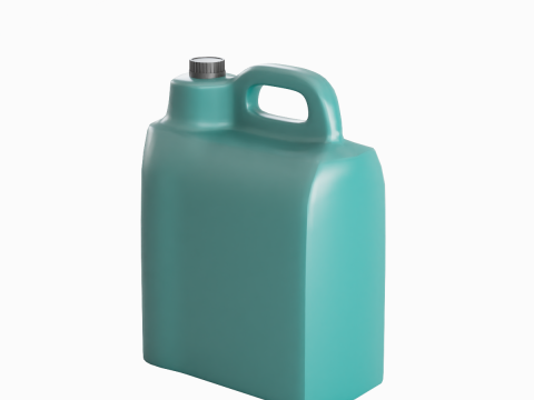 Plastic Canister 08 3D 모델