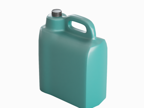 Plastic Canister 08 3D 모델