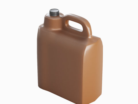 Plastic Canister 09 3Dモデル