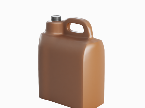 Plastic Canister 09 3Dモデル