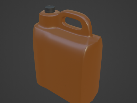 Plastic Canister 09 3Dモデル