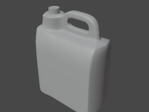 Plastic Canister 09 3Dモデル
