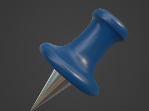 Pushpin 02 Modelo 3D