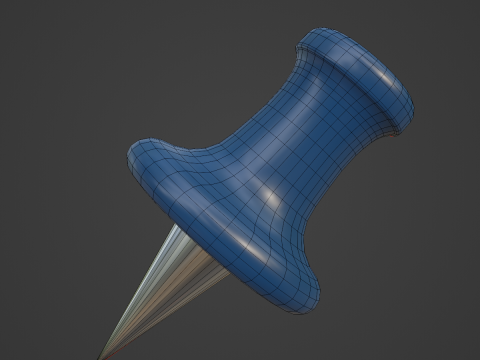 Pushpin 02 Modelo 3D