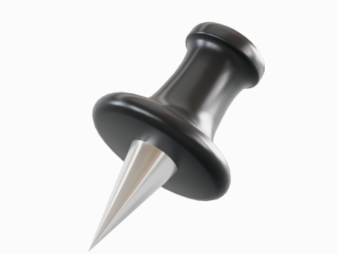 Pushpin 03 Modelo 3D