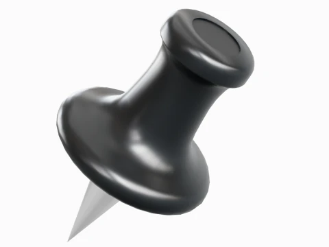 Pushpin 03 3D Model