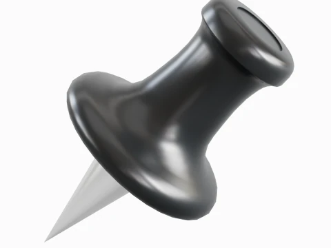 Pushpin 03 3D Model
