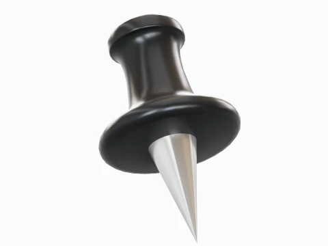Pushpin 03 3D Model