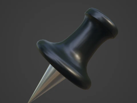 Pushpin 03 3D Model