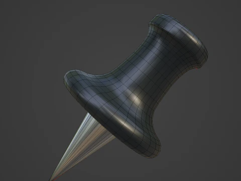 Pushpin 03 3D Model