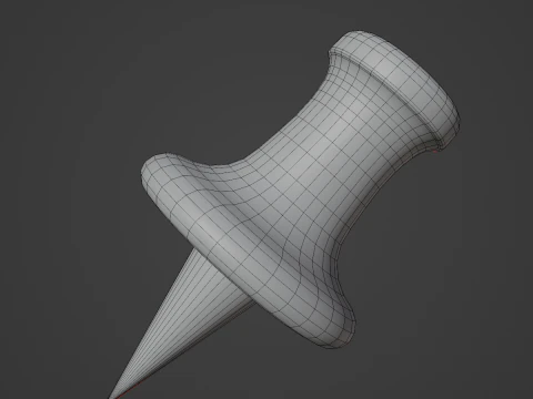 Pushpin 03 3D Model