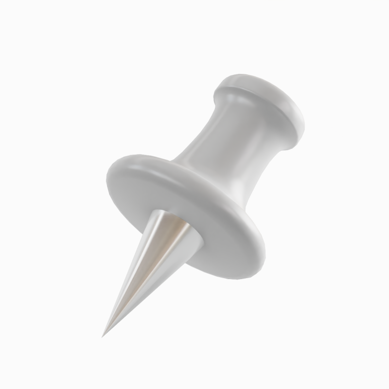 Pushpin 04 3Dモデル .c4d .max .obj .3ds .fbx .stl .blend 