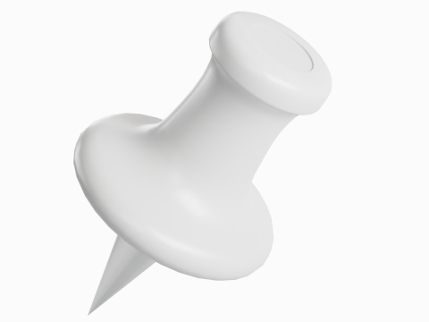 Pushpin 04 3Dモデル