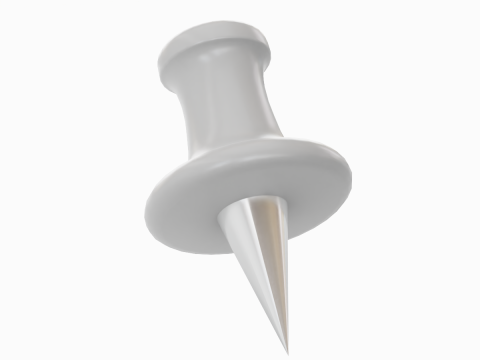 Pushpin 04 3Dモデル