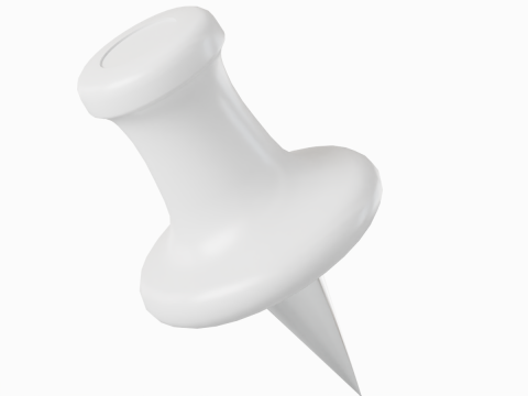 Pushpin 04 3Dモデル