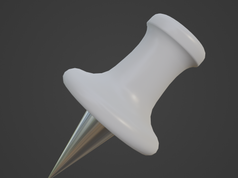 Pushpin 04 3Dモデル