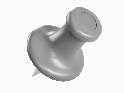 Pushpin 05 3D 모델