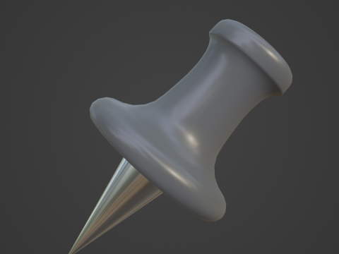Pushpin 05 3D 모델