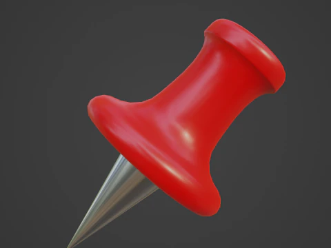 Pushpin 06 3D Model