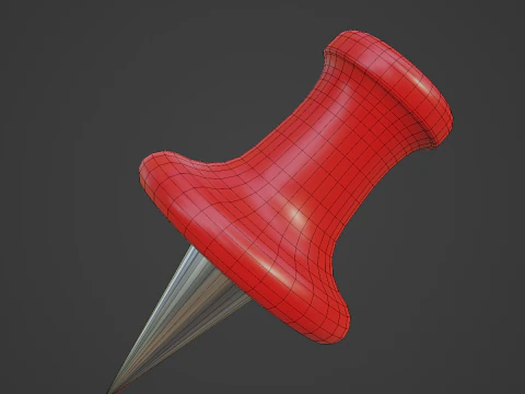 Pushpin 06 3D Model