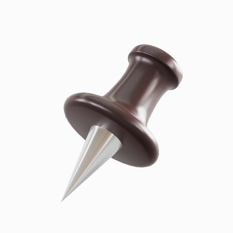Pushpin 07 Modello 3D .c4d .max .obj .3ds .fbx .stl .blend 