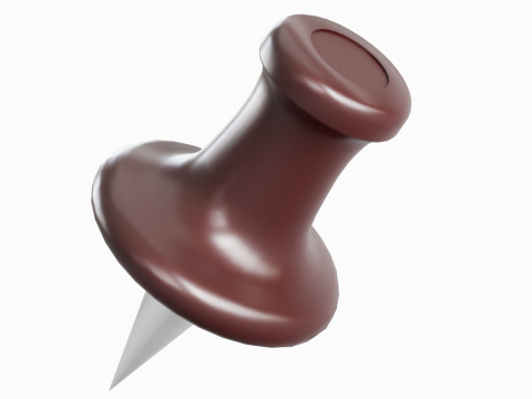 Pushpin 07 Modello 3D
