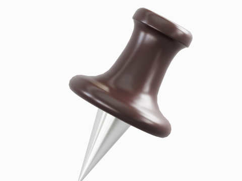 Pushpin 07 Modello 3D