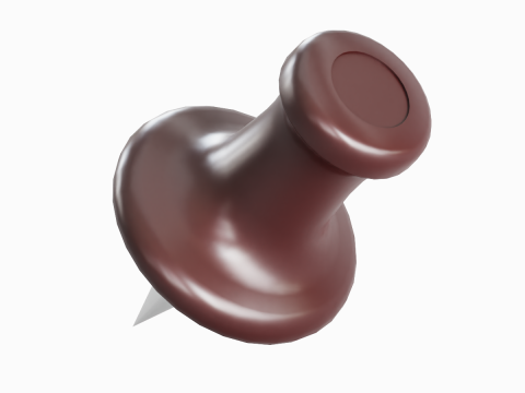 Pushpin 07 Modello 3D