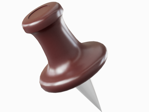 Pushpin 07 Modello 3D