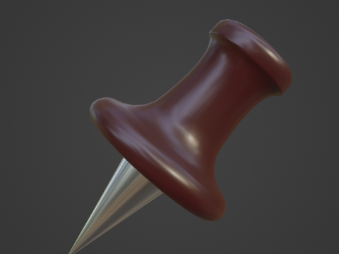 Pushpin 07 Modello 3D