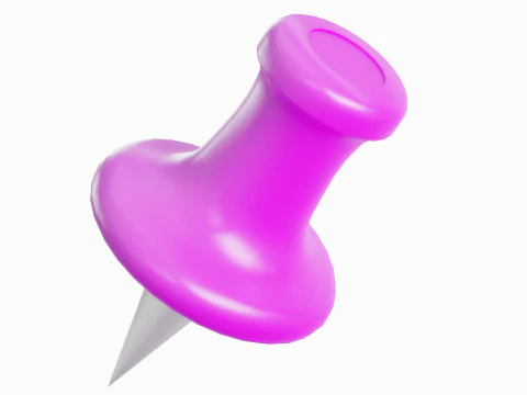 Pushpin 08 3D Model