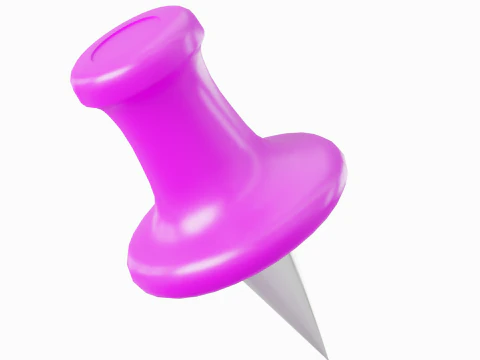 Pushpin 08 3D Model
