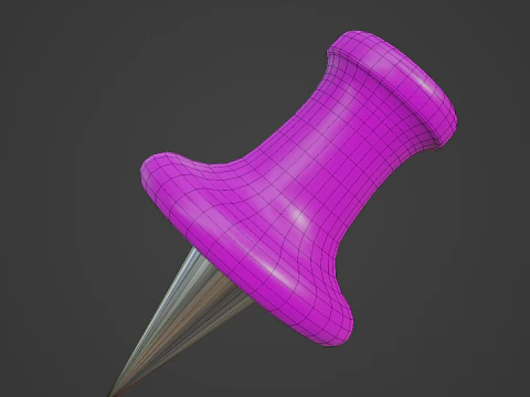 Pushpin 08 3D Model