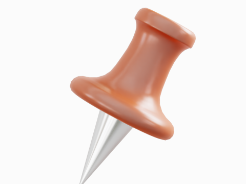 Pushpin 11 3D Model