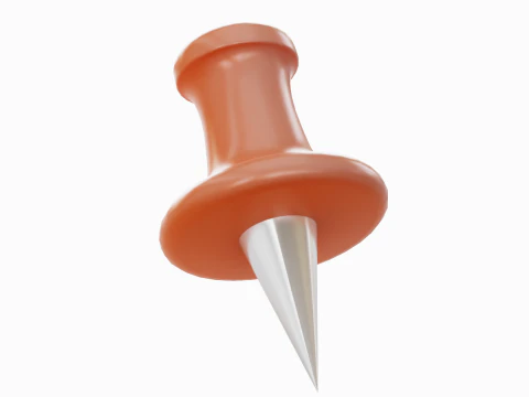 Pushpin 11 3D Model
