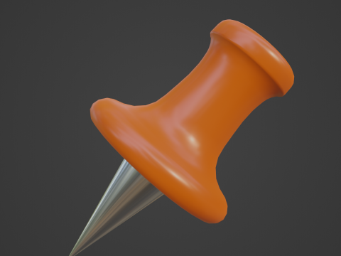 Pushpin 11 3D Model